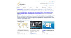 Desktop Screenshot of pegasussoftware.ie